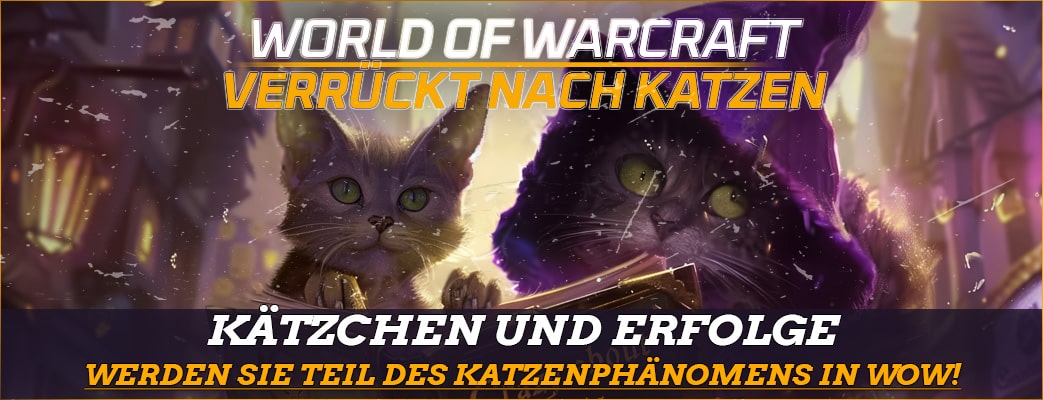 Verrückt nach Katzen - Erfolg - World of Warcraft (WoW) kaufen // Gheehnest Shop: Pets, Reittiere & TCG